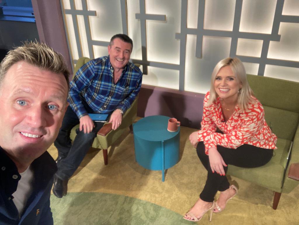 MikedenverMike's tweet image. Thanks to Martin, Karen and all the team @SixOClockShow