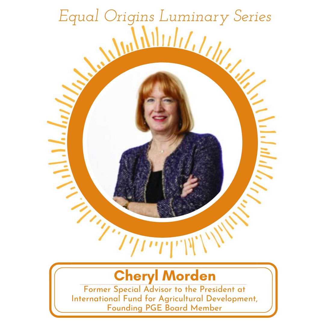 There is no one quite like Cheryl Morden. It’s difficult to describe all the ways that she has contributed to the well-being of smallholder agricultural producers around the world. 

Thank you Cheryl for your commitment to making the world a better place over a lifetime!
