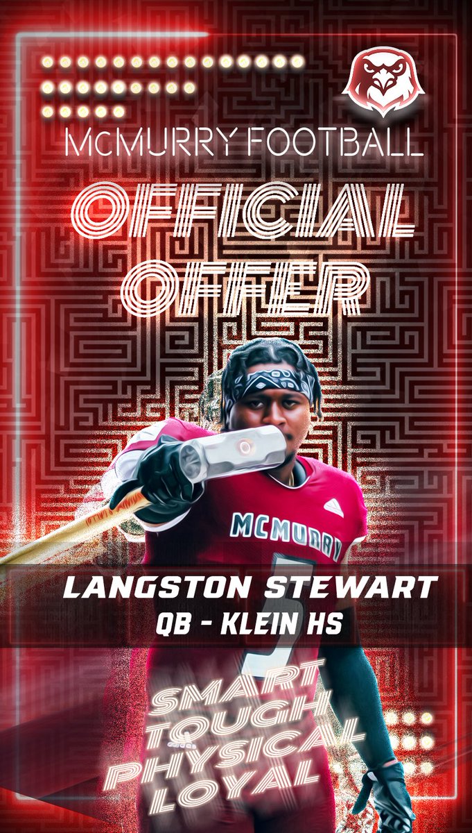 After a great conversation with <a href="/CoachDockeryMCM/">Larry Dockery</a> I’m blessed to receive my first offer from McMurry University