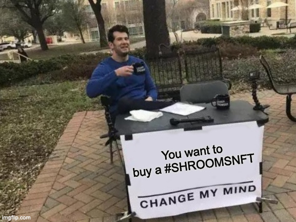 SHROOMSNFT1's tweet photo. You heard it here first, #SHROOMSNFT are selling faster and faster!
Check us our 1/1 generative shrooms on Open Sea!
https://t.co/VFP6XTKTVp
#NFTGiveaway
#nftart
#NFTCommumity https://t.co/CbYq4wkTE8