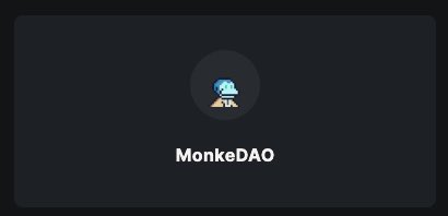 I had a dream … and it’s no longer a dream
Community DAOs to the Moon 🚀🚀🚀 <a href="/MonkeDAO/">MonkeDAO🍌</a> is leading the way