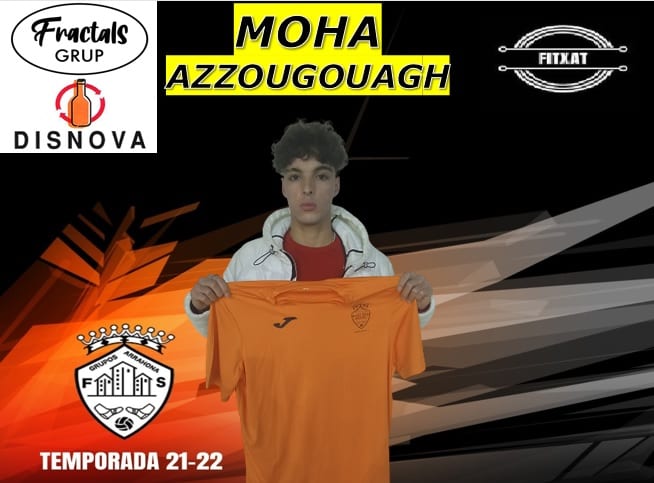 |OFICIAL| ✍️ Moha, nou jugador del <a href="/GrupsArrahona/">Grups Arrahona FSC</a>

Jugador amb molta qualitat i amb un gran futur reforça l'equip Taronja.

Jugarà amb el sènior B però sara dinàmic del Sènior A. Procedeix del <a href="/APnouescorial/">A.P. Nou Escorial</a>

#SOMUNAFAMILIA #SENTLAPASSIÓ 🟠⚫