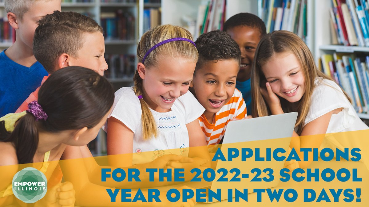 EmpowerIL's tweet photo. #ApplicationTip: Just like previous years, the application process is broken into two parts- the reservation and application. Reservations open at 6:30 PM on January 12, giving families time enter their information before submitting at 7:00 PM. Contact us at with any questions! https://t.co/qJjLgOAJhX