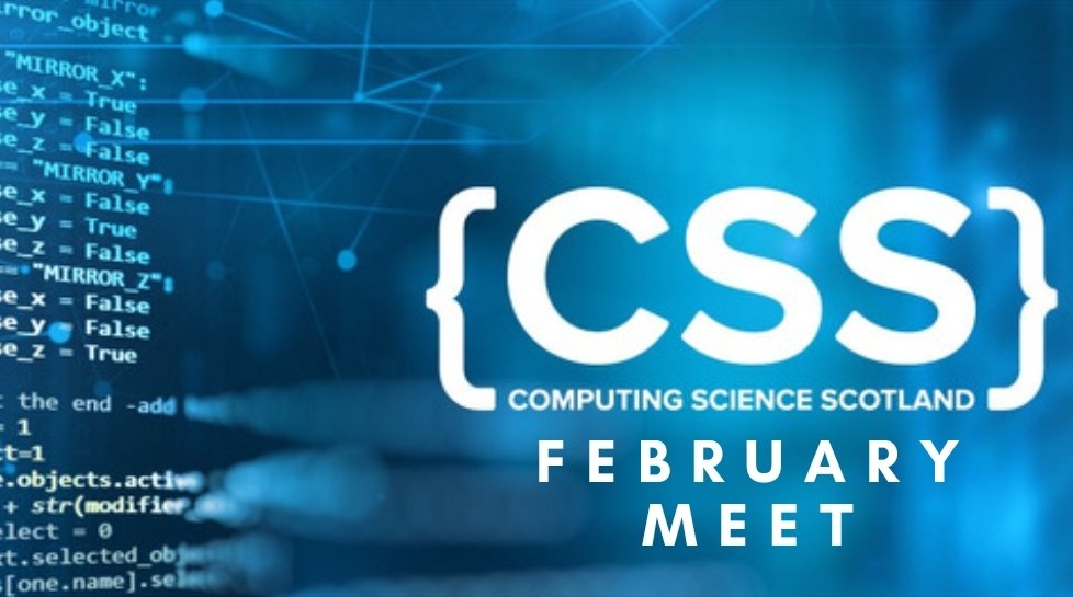 🚨🚨 Next #cssmeet coming in February!🚨

We are busy pulling together a great line up of speakers, topics and off course our next fun quiz.  

More details coming soon!! 

#TogetherWeCanAchieveMore