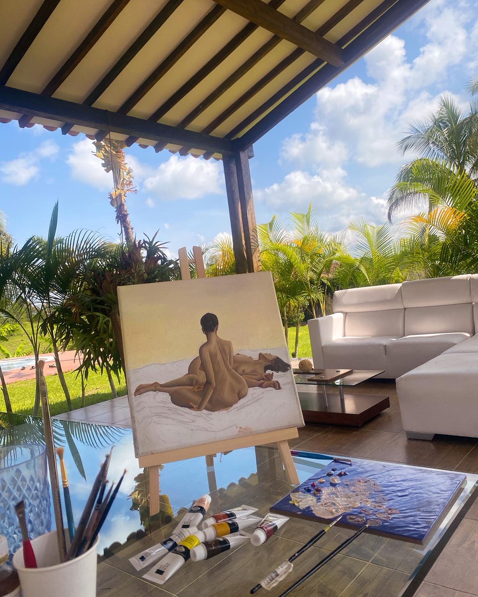 tob1erone's tweet image. painting in Colombia 🧚‍♂️🌤🇨🇴