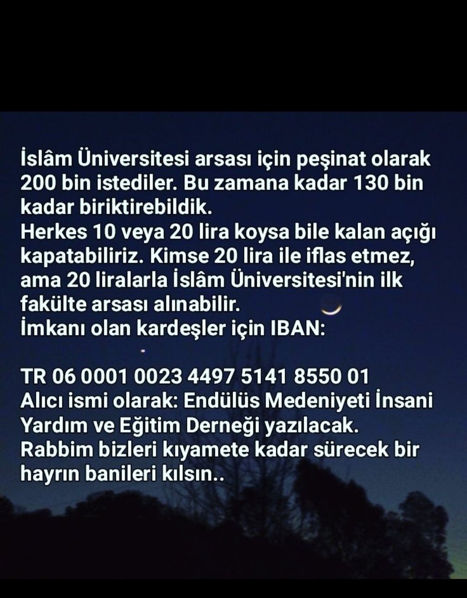 Son bir gayret #islamuniversitesi