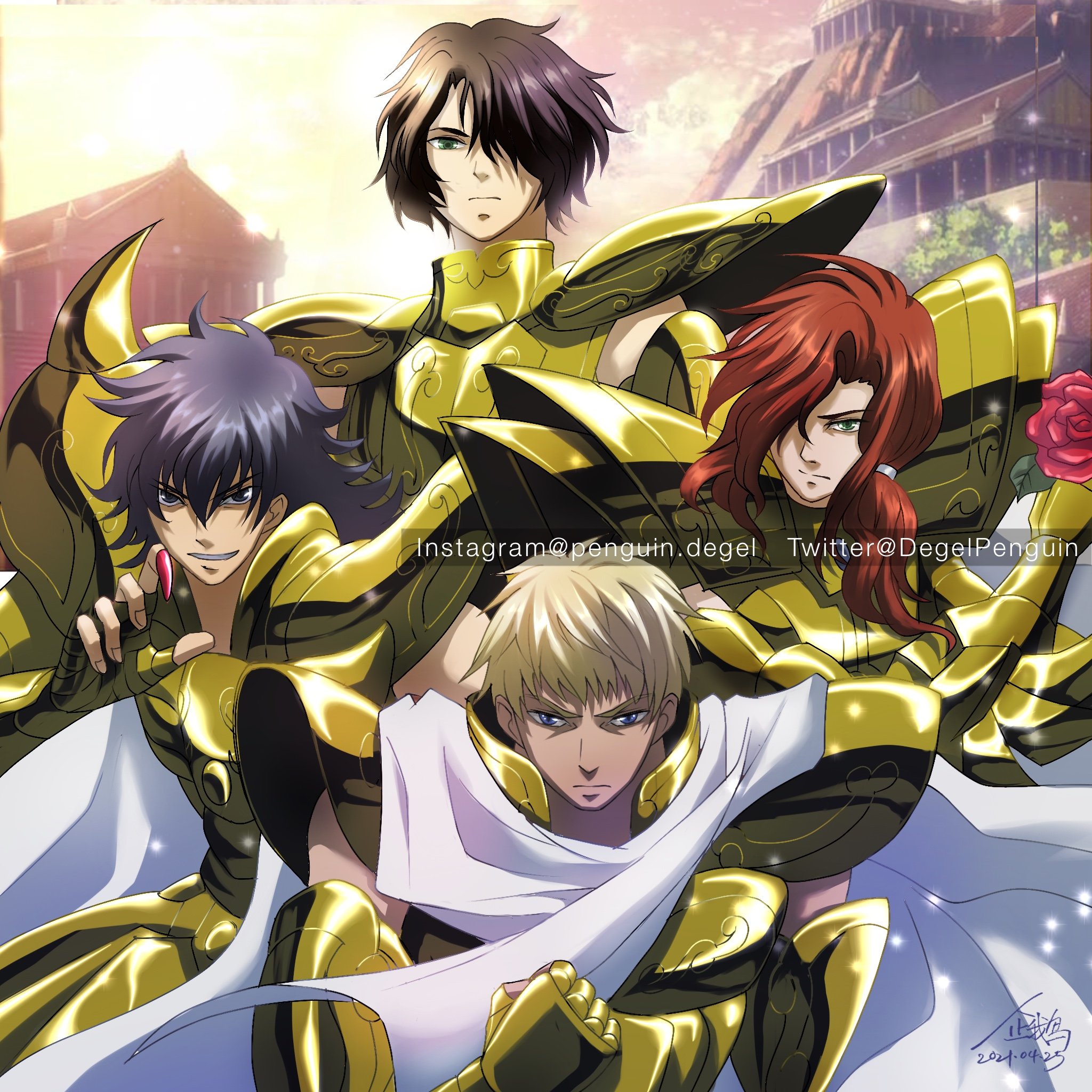 Saint Seiya The Lost Canvas Season 3 Campaign Aquarius Krest Scorpio Zaphiri Pisces Lugonis And Leo Ilias Are There Any Fans Here Saintseiya Thelostcanvas Saintseiyalc Lc Sslc 聖闘士星矢 ロストキャンバス