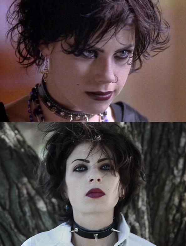 picshttp's tweet image. I watched The craft  for the first time and decided to do cosplay Nancy Downs

#Hair #Nose #Face #Skin #Lip