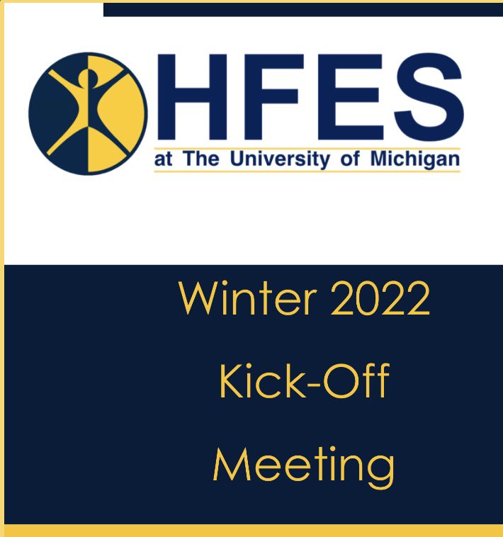 Happy winter term! The kick-off meeting this semester will happen on Thursday, Jan. 13, 5-6pm, via the Zoom link below. Look forward to seeing everyone!
umich.zoom.us/j/9414029713