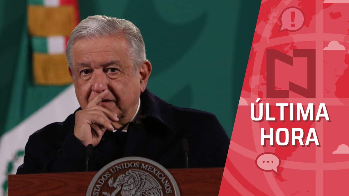 🚨 #ÚLTIMAHORA AMLO confirma que volvió a dar positivo a covid-19: “Los síntomas son leves, permaneceré en aislamiento”
ow.ly/fis850HrqZO
