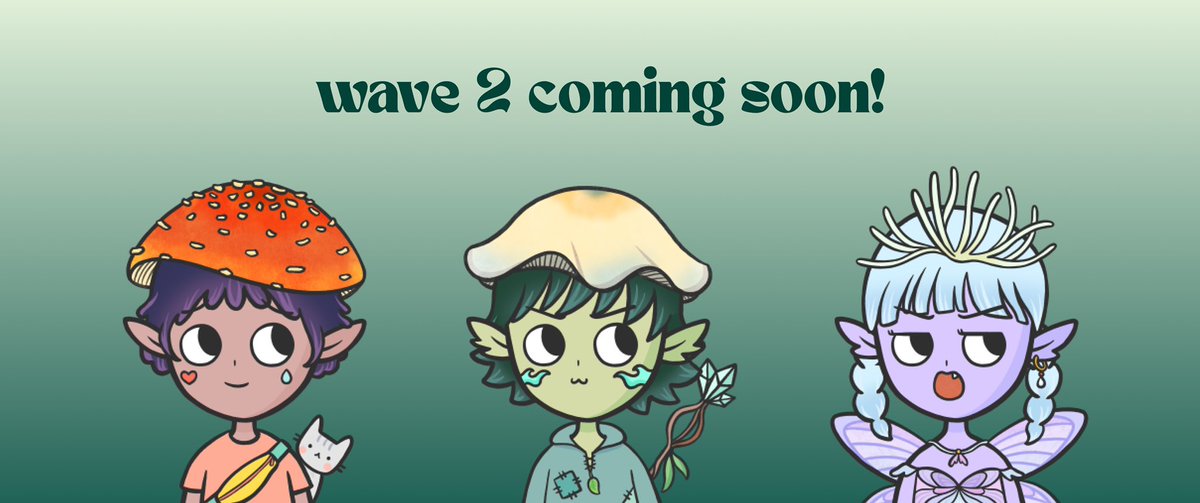 the moment you've all been waiting for...👇

We're excited to launch the 2nd wave of our NFT collection on January 25th 🥳🎁🎀

P.S. if you're on the pre-sale list, then you get to mint on January 24th 😉