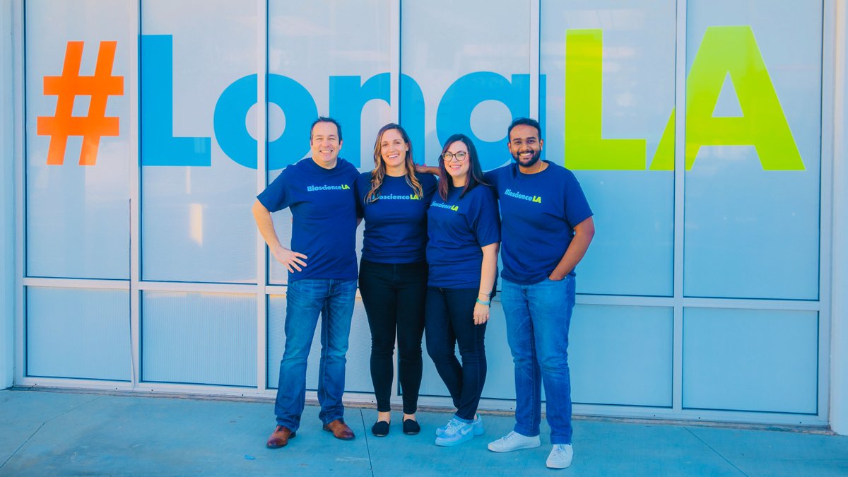 New Year, New Goals! The BioscienceLA team is ready to rock! 

What are you most excited for in 2022? 

<a href="/djwhelan/">David J. Whelan » #LongLA</a> <a href="/jbarnette25/">Jessica Barnette</a> <a href="/SriBatchu/">.</a>