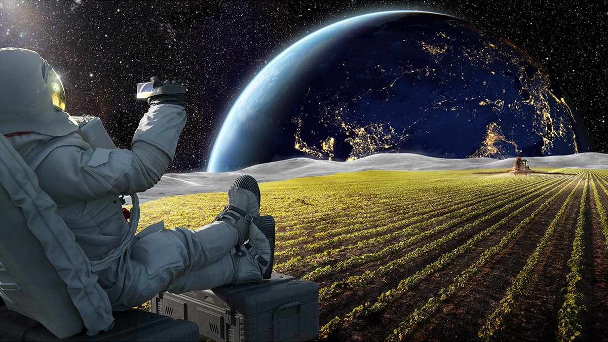 USDA_ARS's tweet photo. Scientists @USDA_ARS are working with @NASA to develop sustainable farming techniques and technologies to grow fresh produce while in spaceflight. Learn more about #AgInSpace here: https://t.co/N3vFeYgko4 https://t.co/3k6n2eU1Y1