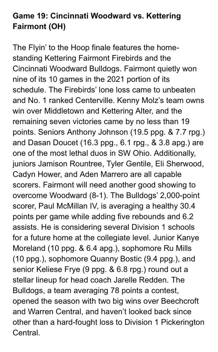 FlyinToTheHoop's tweet photo. 🚨Game Preview #19🚨
Woodward (OH) vs. Fairmont (OH)
FTTH2022 - 4 days and counting… https://t.co/51hM4BrafO
