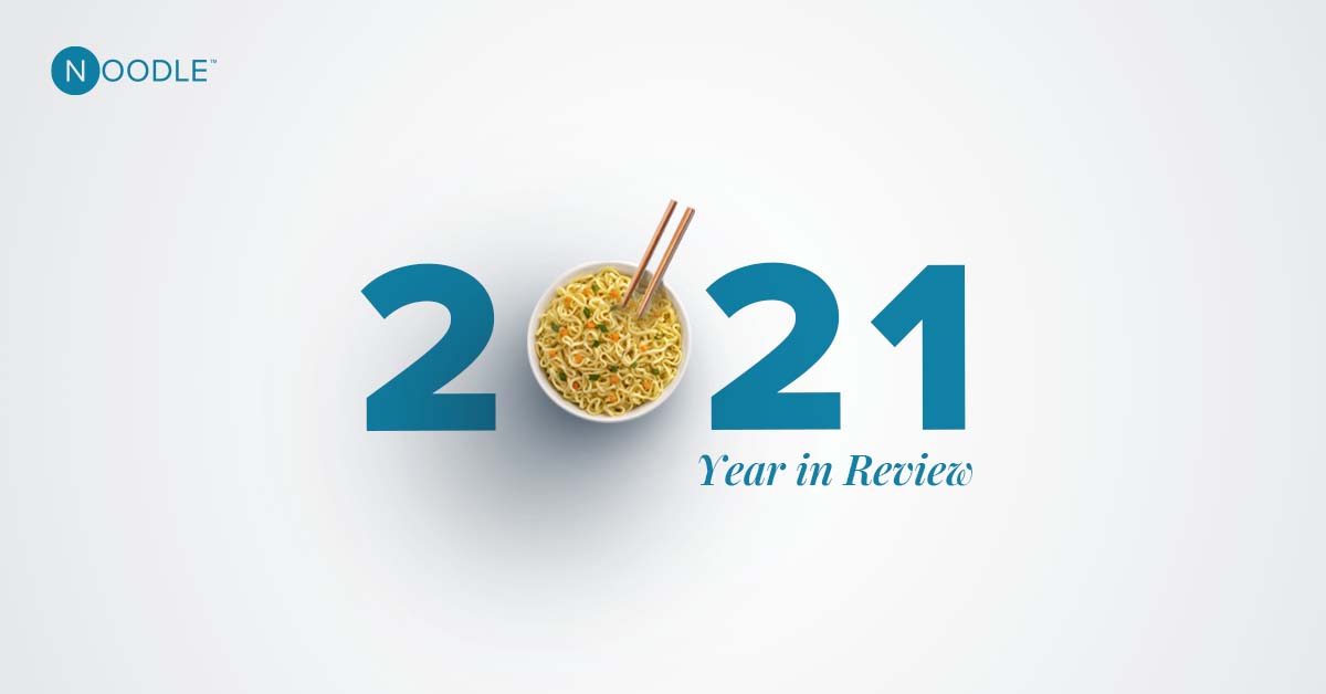 Noodle had a big 2021:

We signed 4 new university partners &amp; launched 20 new programs
We raised $50 million &amp; launched a lifelong learning platform
We earned a B Corp™ Certification &amp; were named one of the Best Places to Work

Read our Year in Review:
bit.ly/339PAs6