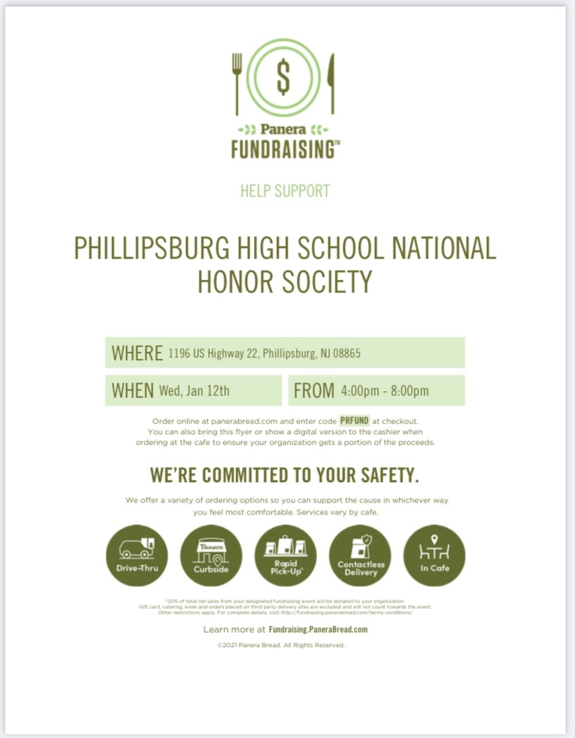 Panera Dine to Donate on Jan. 12th from 4-8pm!