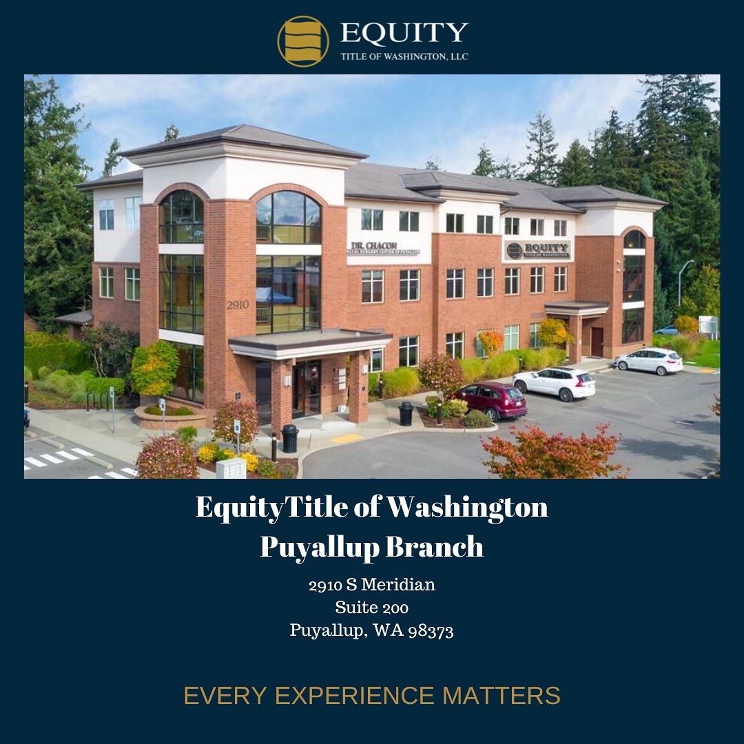 🚨NEW EMPLOYEE ALERT🚨
•
Equity Title would love to welcome ALEX TARIN to our Puyallup Branch! Alex comes to Equity Title with 10 years of experience spent in all capacities; from Real Estate Law, short sale negotiations, to passing her LPO.