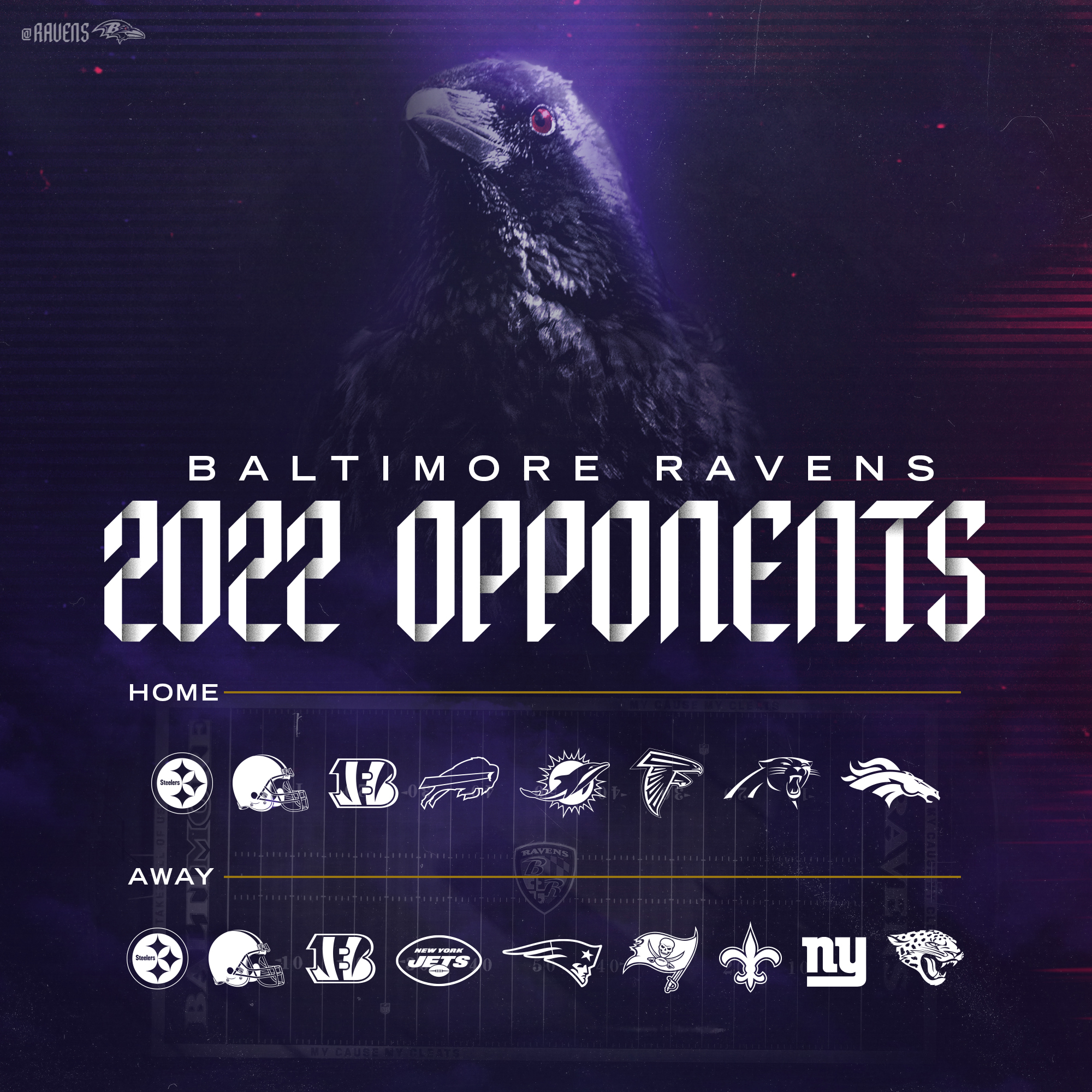 Baltimore Ravens on X: 'Our 2022 opponents are set.   / X