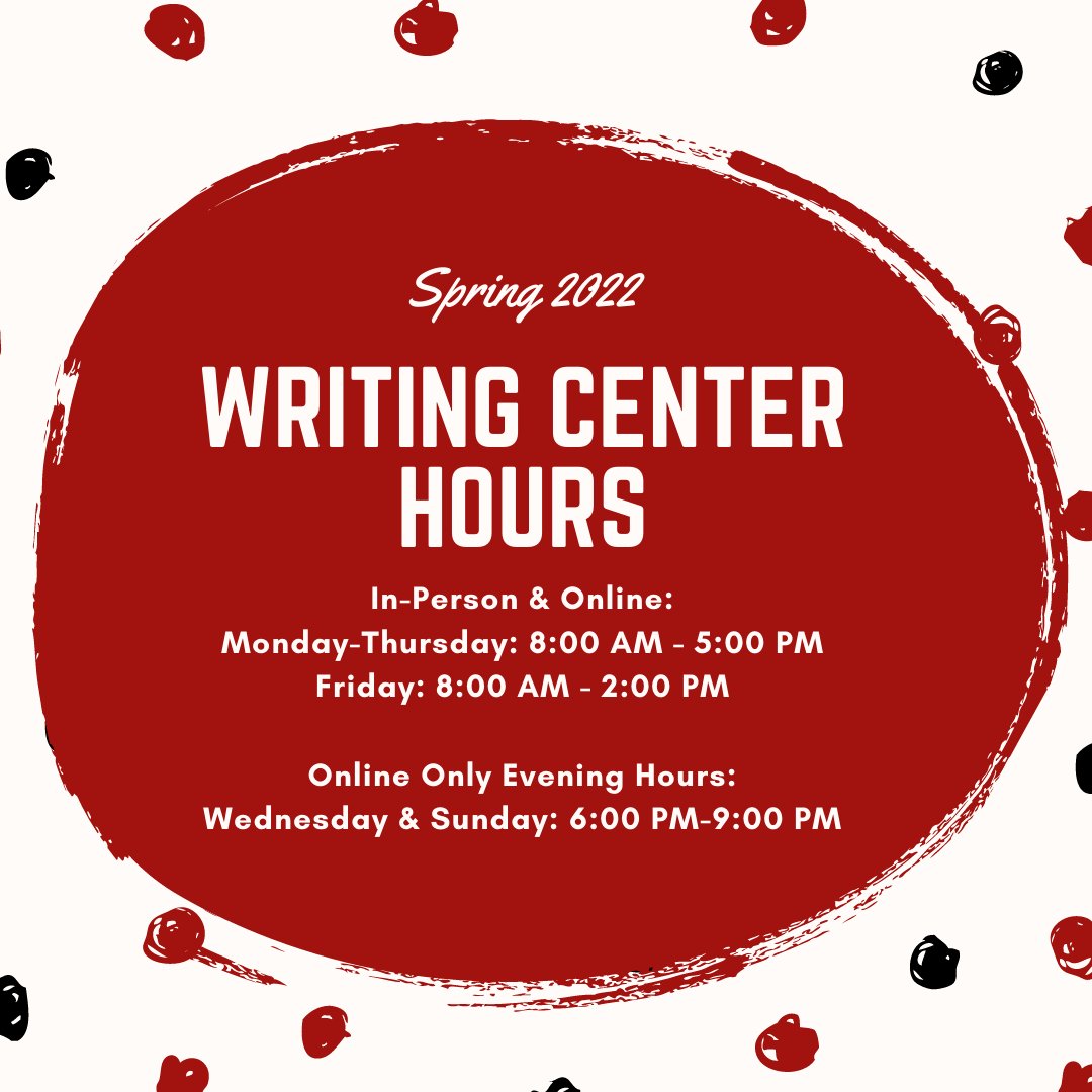 IUSWriting's tweet image. Already have a writing assignment due, big or small? We're here to help! 📝