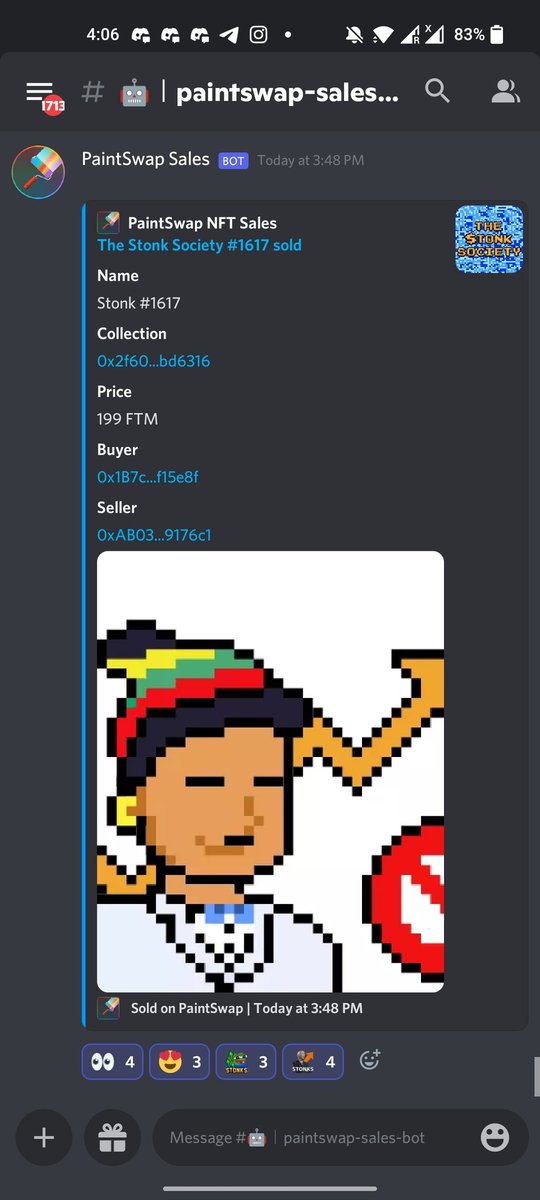 NFTGxStonks's tweet image. Someone just bought this Stonk for 199 FTM!

This is not a legendary or rare Stonk btw. It's an uncommon one and it still went for 199 FTM.