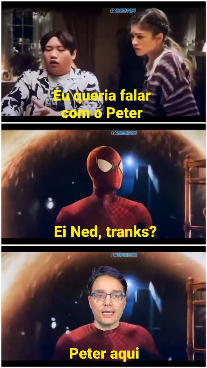 carina_curi's tweet image. O que eu esperava no filme do Miranha😂😂😂😂😂😂 #PeterJordan #PeterParker