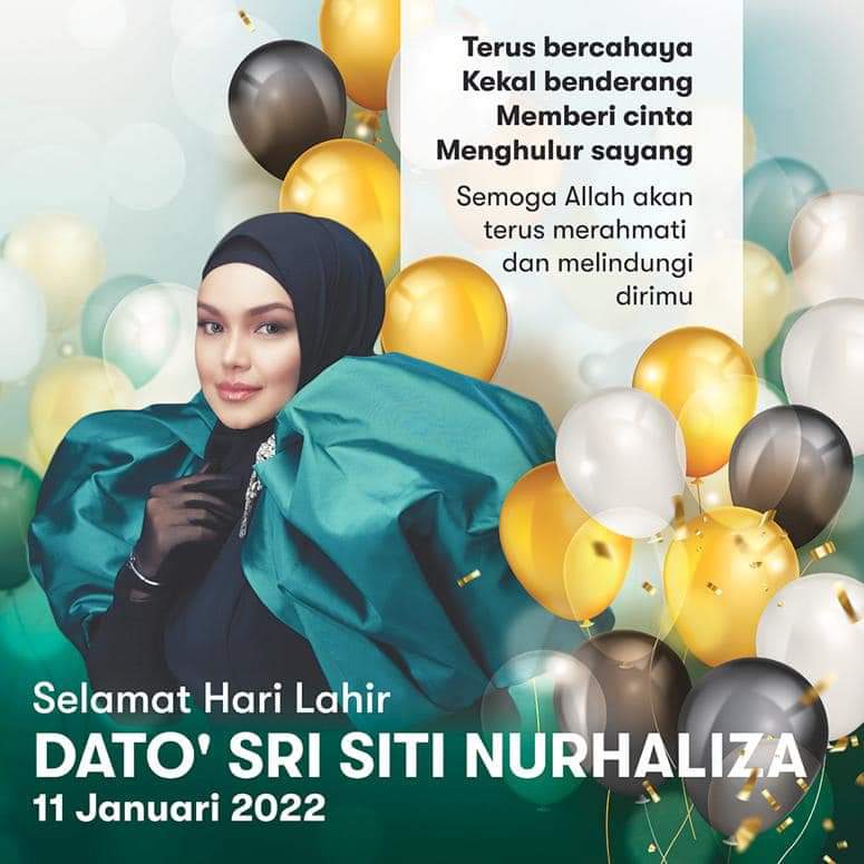 Happy Birthday Siti Nurhaliza   