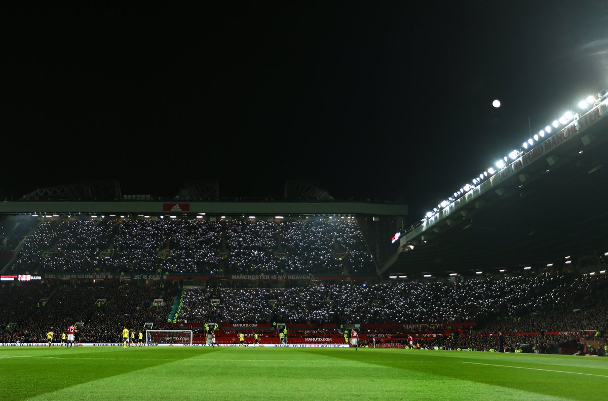 Boro's tweet image. Old Trafford it is 🔦 #UTB