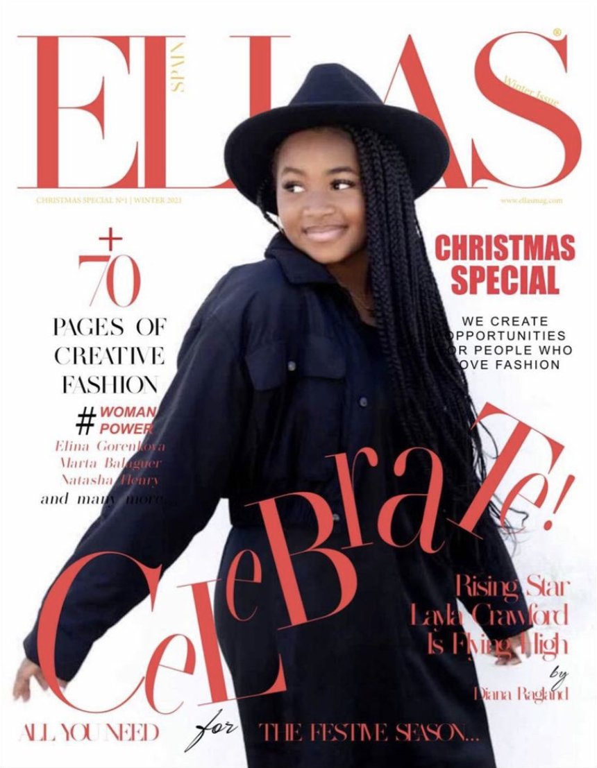 WeAreBluPrintPR's tweet photo. MAGAZINE COVER: @kingrichardfilm actress @thereallaylac Crawford graces the cover of @ellasmag latest issue ⚡️ Out Now: https://t.co/IGotuK4hLj. 📸by: @dianalragland. #LaylaCrawford #MagazineCover #KingRichardFilm #EllasMagazine #covergirl #mayhementertainmentpr https://t.co/EBJVhKIwUT