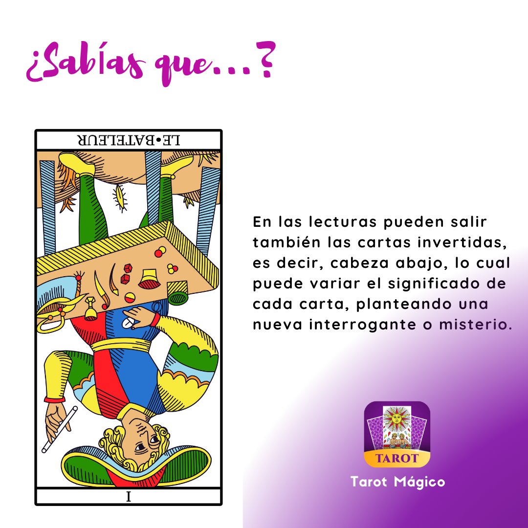 menta Librería Delegar Tarot Mágico on Twitter: "En Tarot Mágico puedes encontrar el significado  tanto en posición normal como invertida de las 78 cartas del tarot  Marsella... ¡Descúbrelo! https://t.co/Hdt0o4zZV7 #tarotgratis #TarotReading  #app #Tarotcards #lunes #tarot