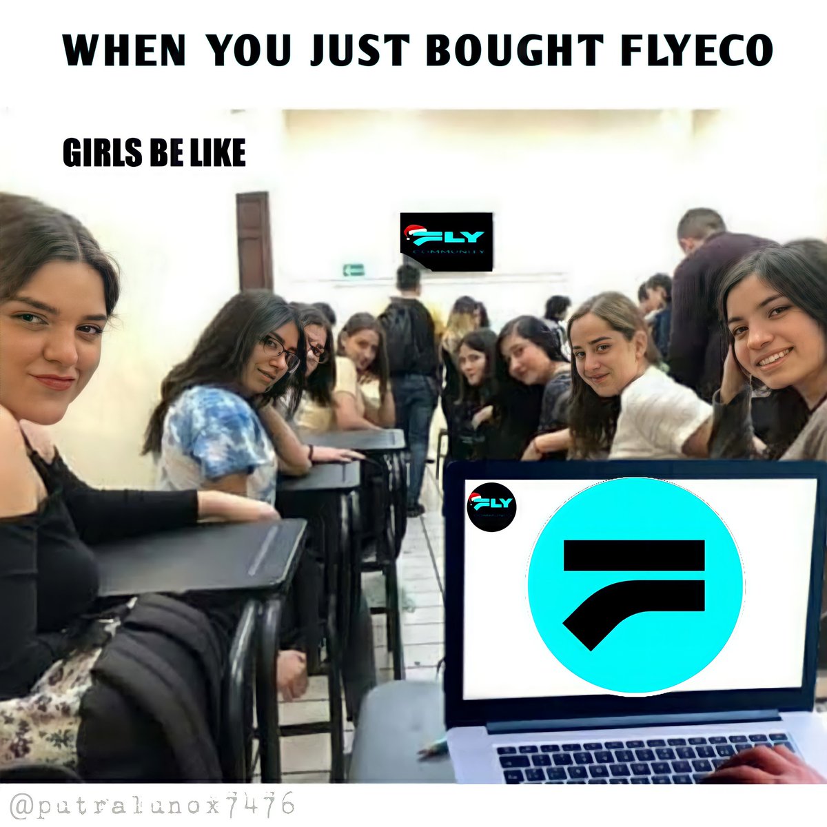 Rvnrdnt's tweet photo. Girls be like sir :v @FrankLinYield 

#Franklin #FLy #FLyLaunchpad $FLyECO #FLymeme https://t.co/xmhJETXvVI