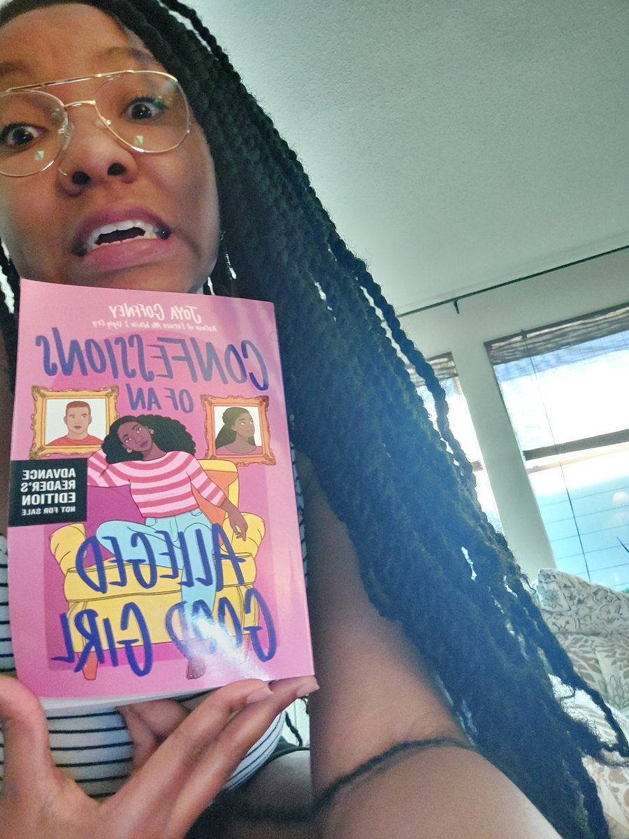 joya_goffney's tweet photo. ⚠️ GIVEAWAY ALERT ⚠️ 

I am giving away 5 (!) advance reader's copies of CONFESSIONS OF AN ALLEGED GOOD GIRL. 

All you have to do to enter is: https://t.co/t4jm8sMU5q