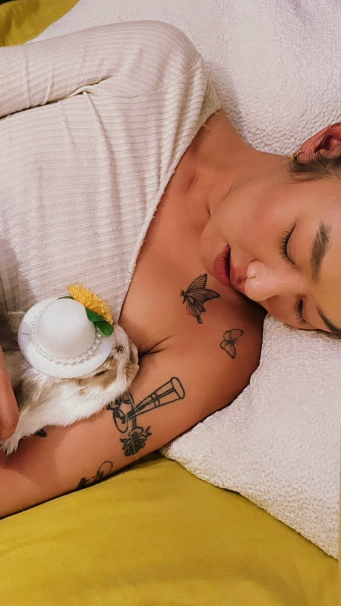 ever had a soft animal burrow into a nook or cranny of your body…and just wanted to weep