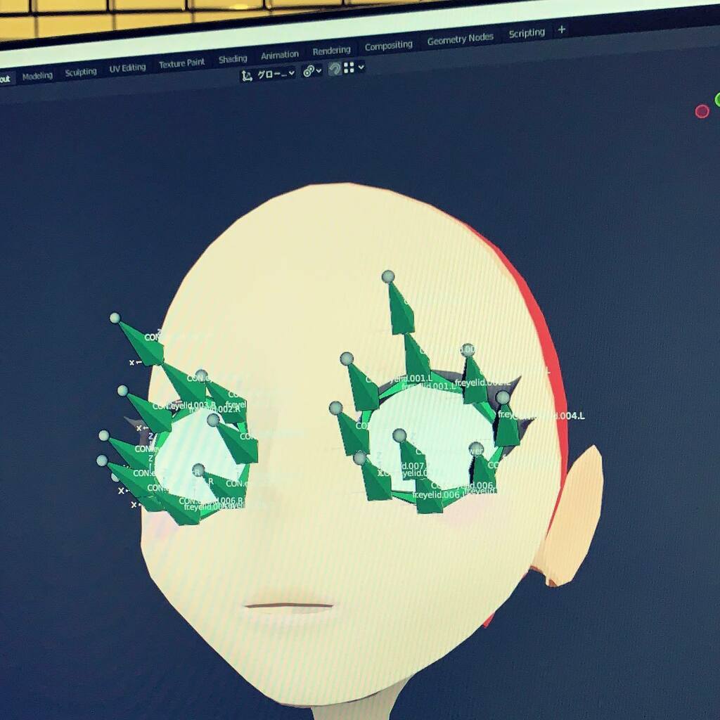 StudioGiveUp's tweet photo. Part6の緑色の赤ちゃんみたい。
モデリングも進めてます!手探りですが💧
#modeling #blender #studiogiveup #jojo6 https://t.co/vSDJeLPvxQ https://t.co/nKiBTjxkst