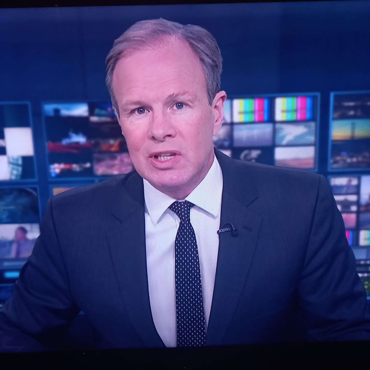 Tom Bradby absolutely eviscerating #BorisJohnson and his government over the #MartinReynolds Downing Street Party email on News at Ten right now!