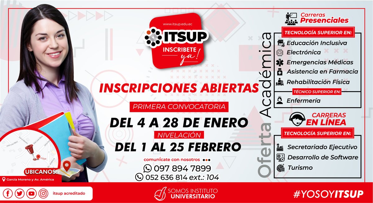 IAcreditado's tweet photo. INSCRICIONES ABIERTAS https://t.co/e3uuXSTyY1