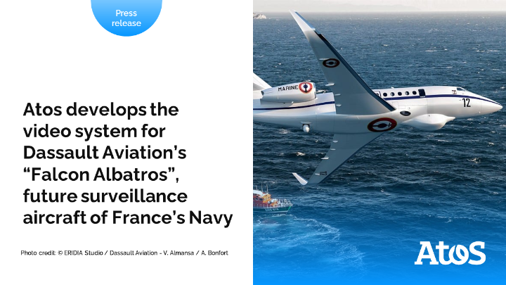 innoFPinheiro's tweet image. @Atos is supporting @Dassault_OnAir to develop the inflight #videosystem for the “Falcon Albatros”, the future maritime aircraft of the #FrenchNaval Aviation. It will leverage the capabilities of @MarineNationale delivering #maritimeprotection &amp;amp; defense. atos.net/en/2022/press-…