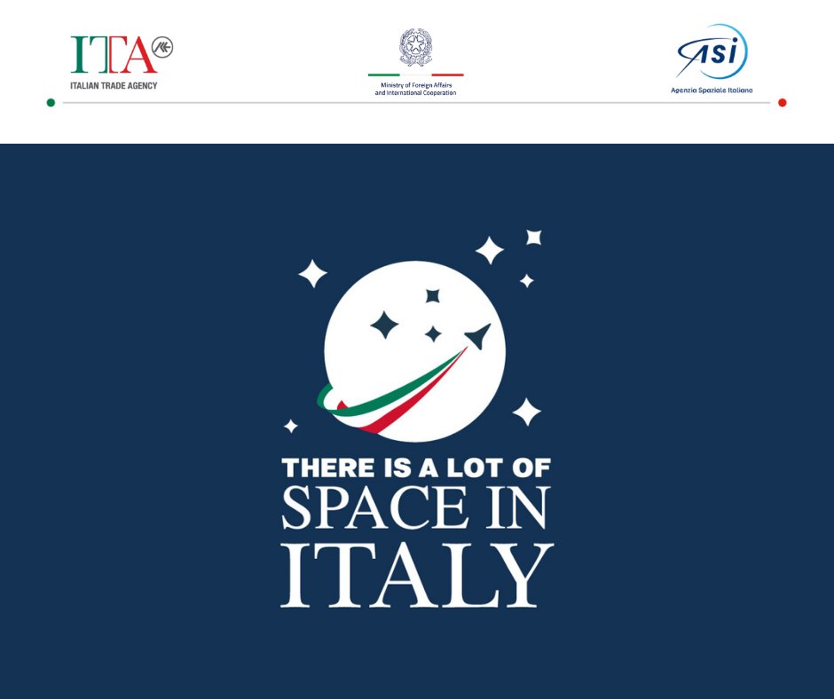 ItalyinUS's tweet image. There&apos;s a lot of space in Italy! 🚀

Premiering at #SpaceCom2022, a new campaign developed by @ITAtradeagency &amp;amp; @ASI_spazio will promote Italy as a leading tech &amp;amp; system integrator in the aerospace field.

Learn more about #ItalianSpace #SpaceinItaly 👇
itahouston.com/italianspace