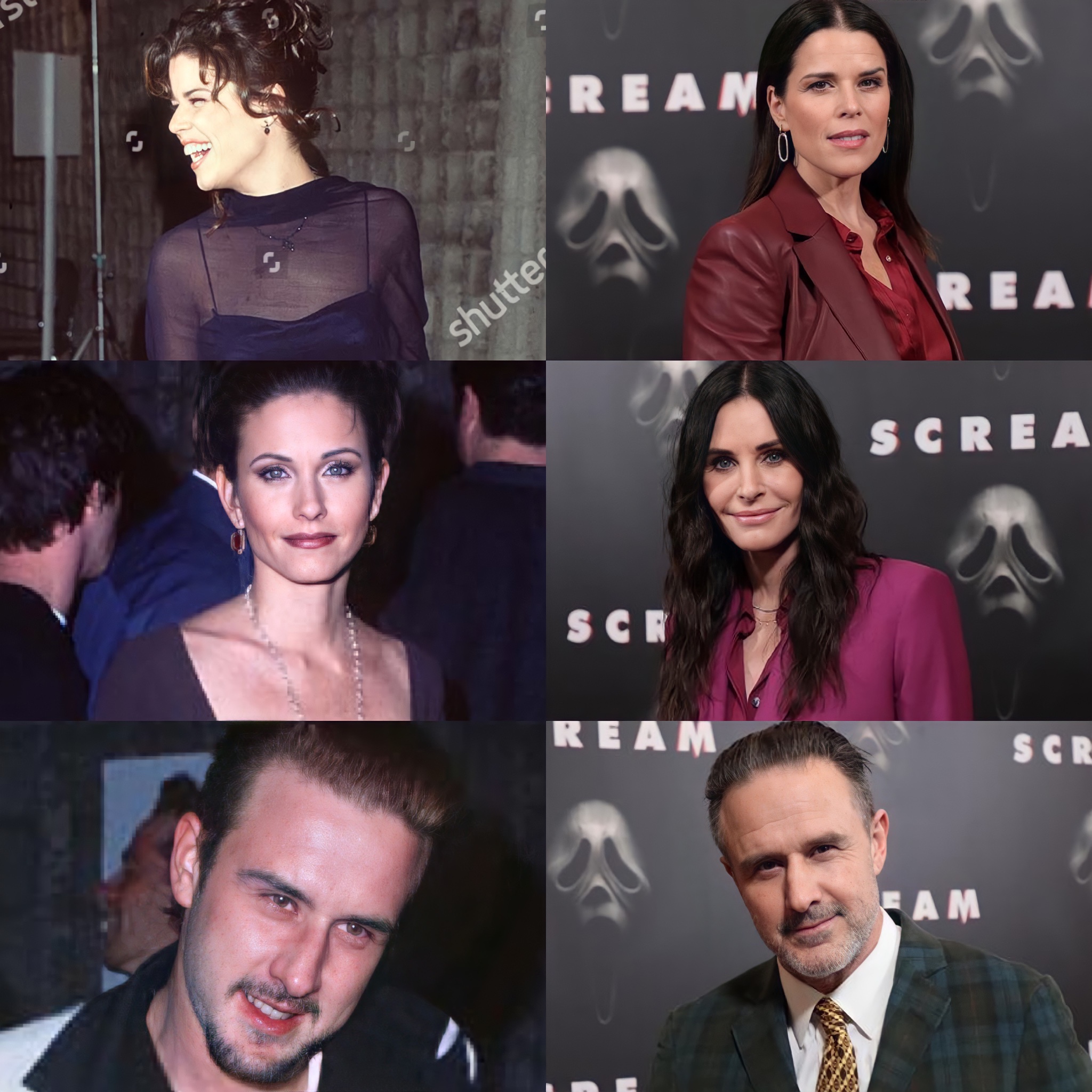 Neve Campbell And Courteney Cox