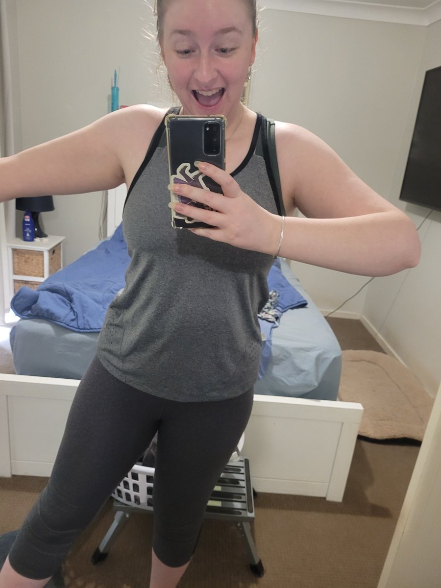 OT7orDEATH's tweet photo. Guess who juuuust barely fits back into a AU size 10 shirt after 2 years of not even trying https://t.co/d4oO3JKkNK
