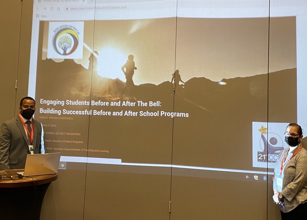 After school programs and 21st Century- innovative approach to meeting the needs of ALL students. Excellent presentation! <a href="/isaacschools/">Isaac School District</a> #AZALAS