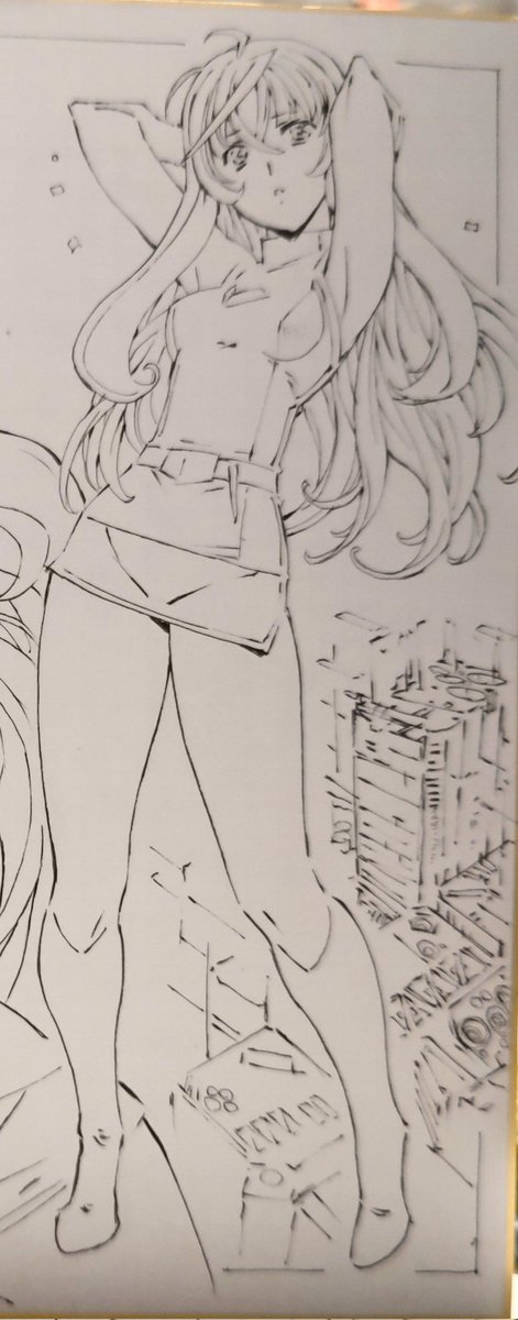 線画になります 