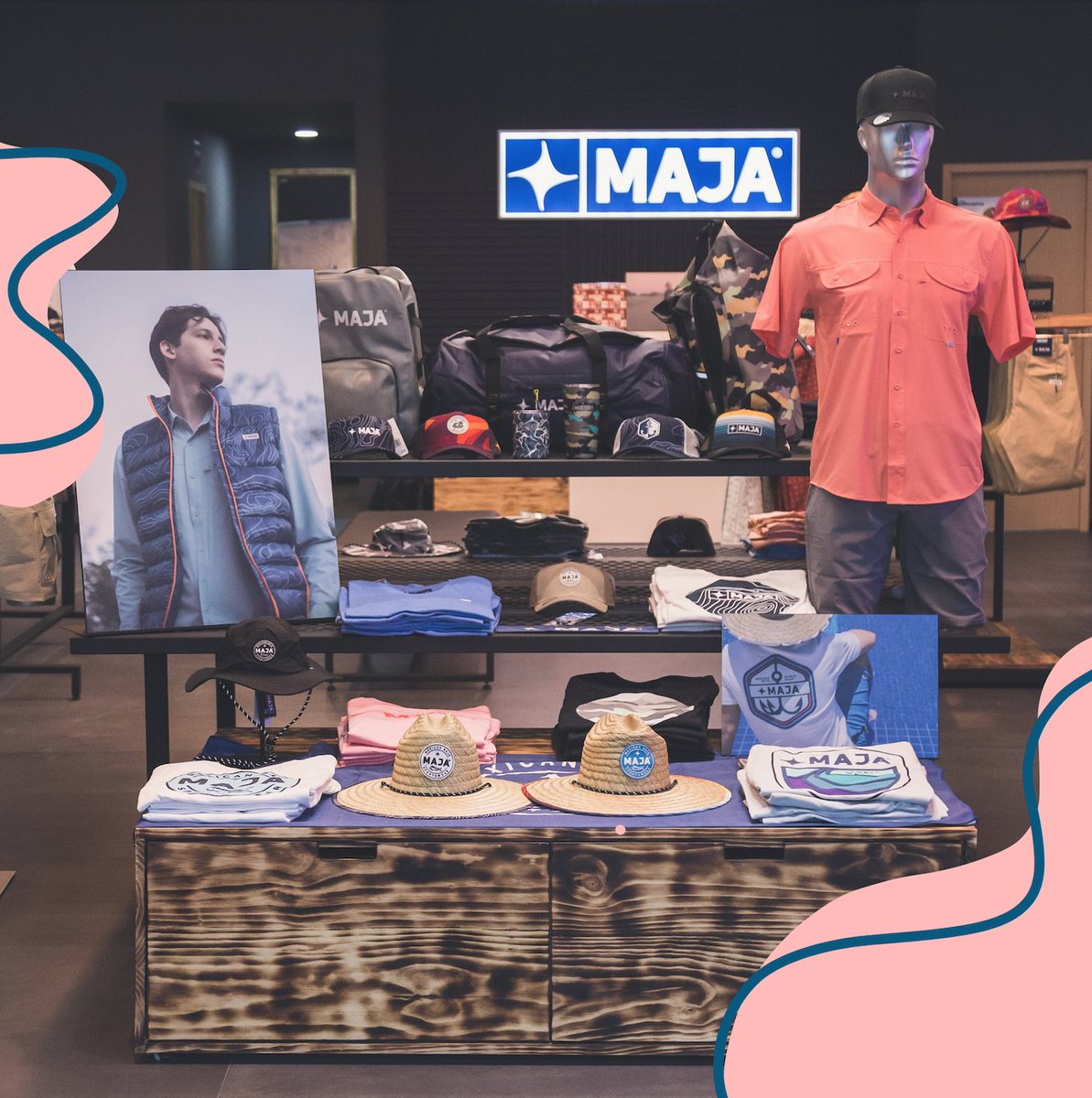 maja es una nueva marca de ropa outdoor mexicana, inspirada en la escencia, paisajes y actividades que ofrece “La Baja” 🌊

#PuntoValle #CrearMomentosÚnicos #ÉseEsElPunto