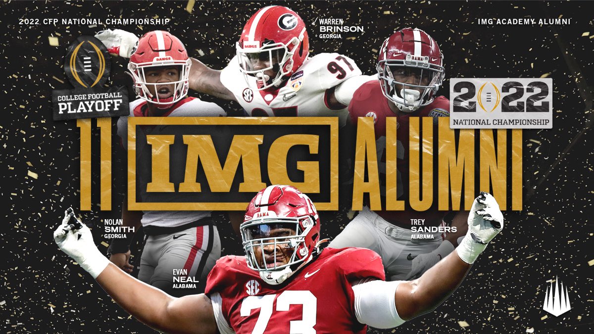 Img Academy Football Schedule 2022 Img Academy Football On Twitter: "Big Night Tonight‼️ Who Are You Rooting  For⁉️ #Brotherhood | #Imgalum | #Nationalchampionship  Https://T.co/Nwvo4Tcr6V" / Twitter