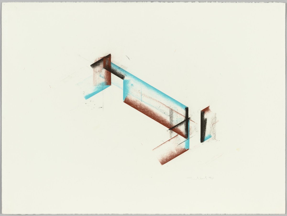 moma_drawings's tweet photo. Fred Sandback, Untitled, 1990 https://t.co/CI4gezVJjE #museumofmodernart #fredsandback https://t.co/gzQbkit2v7