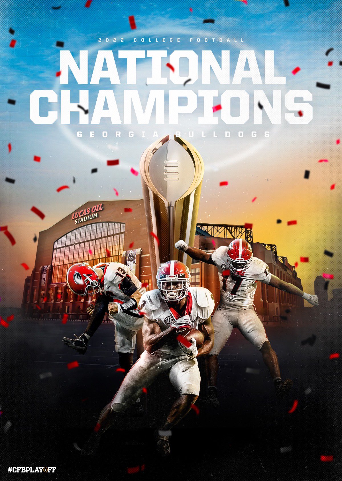 College Football Playoff on X: THE GEORGIA BULLDOGS ARE YOUR 2022 NATIONAL CHAMPIONS!!!!! #GoDawgs x #cfbplayoff / X
