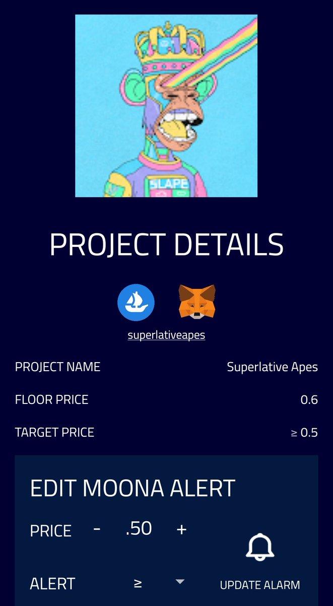 GM fam! Waking up to non stop ringing of my alarm at @SuperlativeApes breaking the 0.6 Eth price point and many trades above floor. looks like new target price point would be 0.8eth in the next 24hrs if the 0.69eth barrier is broken. Strong community and well done!#ToTheMoona