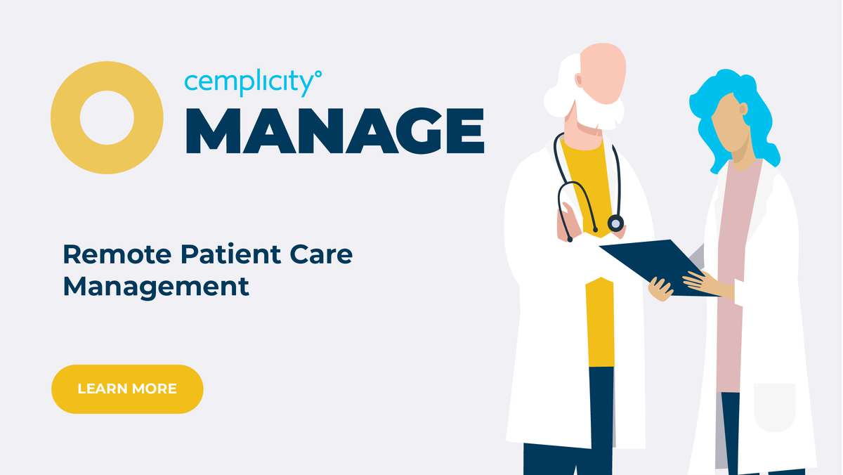 _cemplicity's tweet photo. Find out how Cemplicity Manage empowers your healthcare teams to efficiently deliver accurate and timely remote care.
#remotepatientcare #symptomtracking #patientoutcomes #patientreporting
#digitalhealth
https://t.co/cMalYRjGCJ https://t.co/a73SCxFLPS