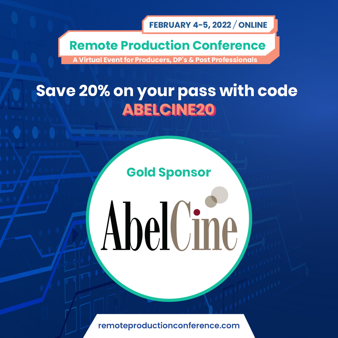 abelcine's tweet image. We&apos;re excited to announce that we are Gold Sponsors for the 2022 #RemoteProductionConference @FMC_Conferences!🌟

Stay tuned for more details on specific programming, but in the meantime you can save 20% on your pass when you register with code ABELCINE20: remoteproductionconference.com
