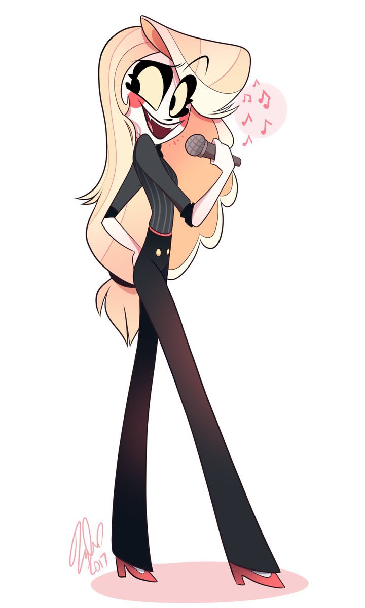 RT @dailycharliem: todays daily charlie !!

#HazbinHotel #HazbinHotelCharlie #CharlieMagne https://t.co/vGwaeqVHLU