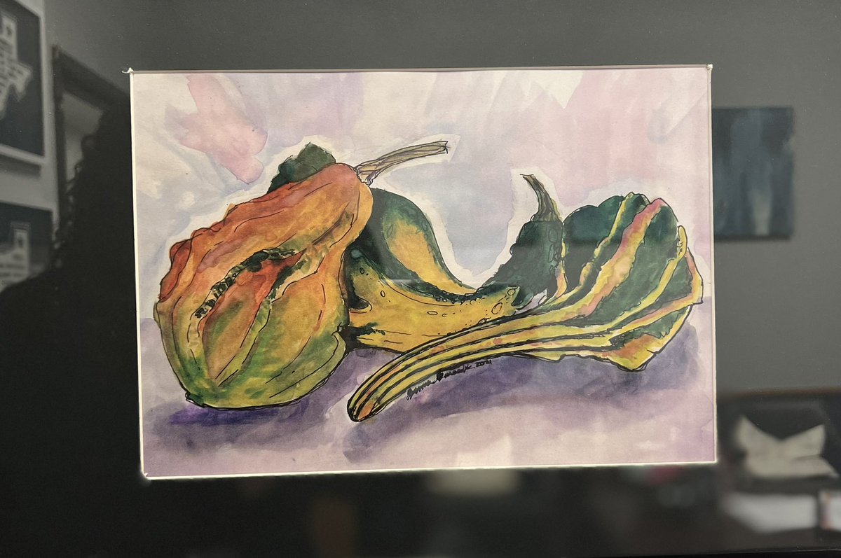 BrookFesco's tweet photo. Artist of the Month! Wow they are so talented and I am really enjoying this artwork in my office this month! Congrats! @LSHSRangers @ArtLshs https://t.co/BgqWaCnfzO